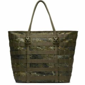 Nike Sportswear Air Force Af-1 Tote Bag Military Camo Green
